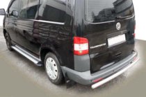 Volkswagen T5 Multivan 2003–2010 Aizmugurējais aizsargstienis AK002 (nerūsējošais tērauds) foto 6