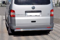 Volkswagen T5 Multivan 2003–2010 Aizmugurējais aizsargstienis AK002 (nerūsējošais tērauds) foto 5