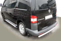 Volkswagen T5 Caravelle 2004–2010 Aizmugurējais aizsargstienis AK002 (nerūsējošais tērauds) foto 5