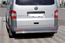 Volkswagen T5 Caravelle 2004–2010 Aizmugurējais aizsargstienis AK002 (nerūsējošais tērauds) foto 1