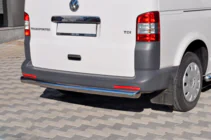 Volkswagen T5 Caravelle 2004–2010 Aizmugurējais aizsargstienis AK002 (nerūsējošais tērauds) foto 3