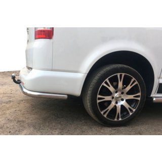 Aizmugurējie stūru elementi AK003 (2 gab., nerūsējošais tērauds) Volkswagen T5 Transporter 2003–2010 foto 1