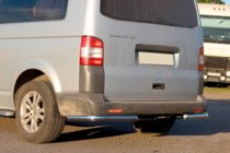 Volkswagen T5 Caravelle 2004–2010 Aizmugurējie stūra elementi AK003 (2 gab., nerūsējošais tērauds) foto 6