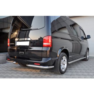 Aizmugurējie stūra elementi AK003 (2 gab., nerūsējošais tērauds) Volkswagen T5 Caravelle 2004–2010 foto 4