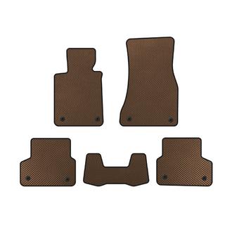 EVA grīdas paklājiņi (brūni) BMW 5. sērija G30/G31 2017–2023