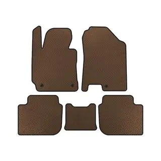 EVA auto paklājiņi (SD, brūni)