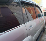 Toyota Land Cruiser Prado 120 2002–2009 Ārējās logu apdares līstes (6 gab., nerūsējošais tērauds) Carmos - turku teras foto 1