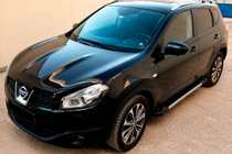 Nissan Qashqai 2007–2010 Sānu pakāpieni RedLine V1 (2 gab., alumīnija) foto 1
