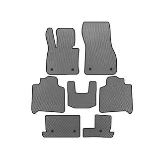 EVA salona paklāji (F46, 3 rindas, pelēki) BMW 2. sērija Active Tourer F45/F46 2014–2021