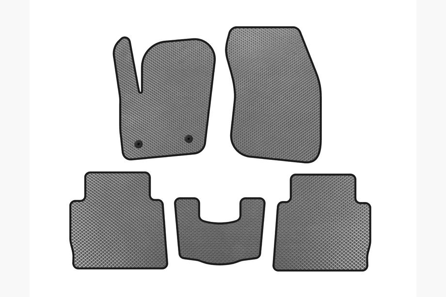 Ford Fusion 2012–2020 EVA salona paklājiņi (SD, pelēki) Image
