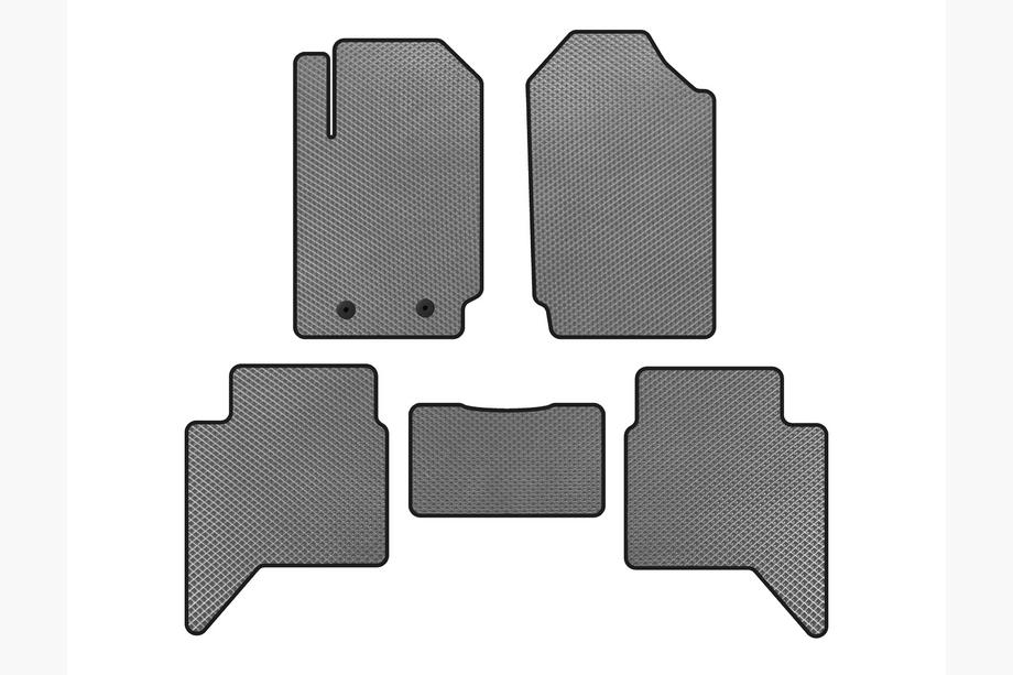 Ford Ranger 2011–2022 EVA auto paklāji (pelēki) Image