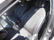 Hyundai Accent 2011–2017 Autosēdekļu pārvalki (mākslīgā āda↗audums, Premium) foto 6