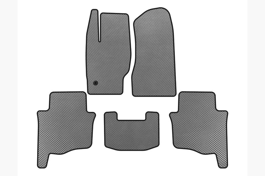 Jeep Grand Cherokee WK 2004–2010 EVA auto paklāji (pelēki) Foto 1
