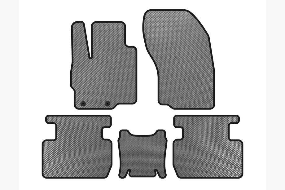 Mitsubishi Outlander 2021– EVA auto paklāji (pelēki) Image