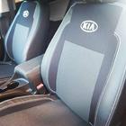 Kia Ceed 2012–2018 Autosēdekļu pārvalki (ekoāda↗audums, Premium) foto 8