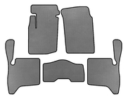 Suzuki Vitara 1998–2006 EVA salona paklāji (3 durvju, pelēki) foto 1