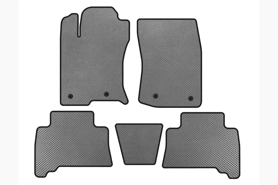 Toyota 4Runner 2009–2024 EVA grīdas paklājiņi (2009-2014, Pelēks) Image
