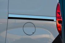 Opel Combo 2012–2018 Nerūsējošā tērauda apdares līste zem bīdāmajām durvīm (2 gab.) foto 1