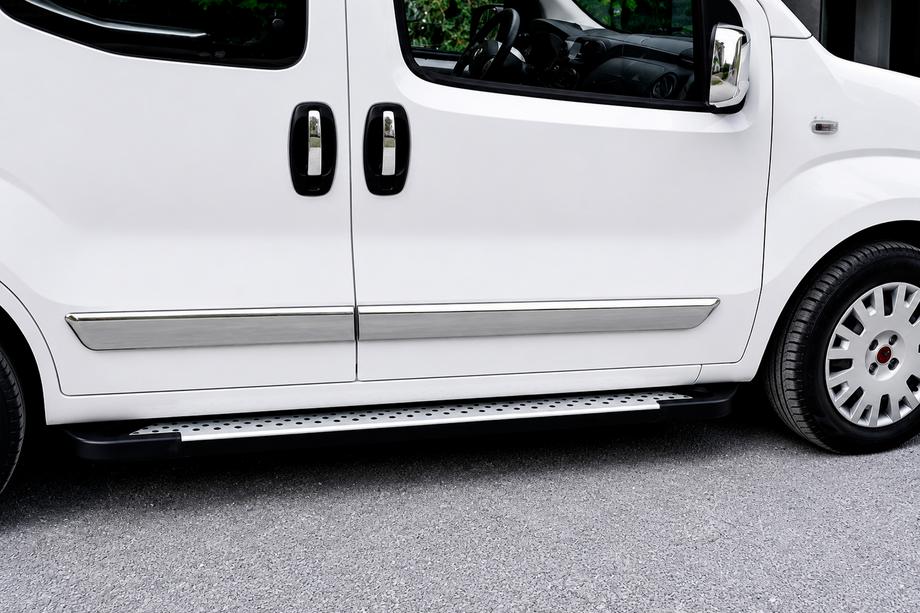 Opel Combo 2012–2018 Sānu pakāpieni Allmond Grey (2 gab., alumīnija) Image