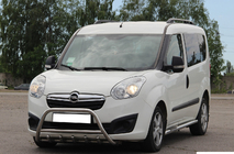 Opel Combo 2012–2018 Bullbārs (nerūsējošais tērauds) foto 3