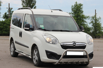Opel Combo 2012–2018 Bullbārs (nerūsējošais tērauds) foto 2