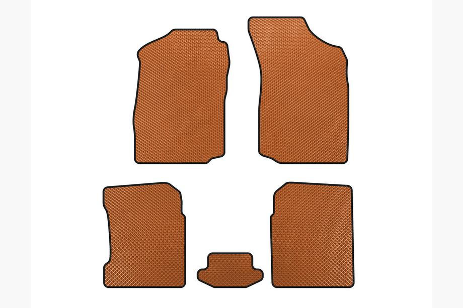 Chery Amulet 2003–2014 EVA grīdas paklājiņi (Oranži) Image