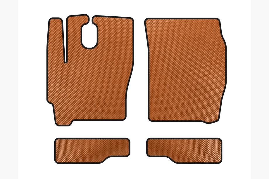 Iveco Eurocargo 2002–2008 EVA grīdas paklājiņi (Oranži) Image