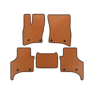 EVA auto paklājiņi (5 durvju, oranži)