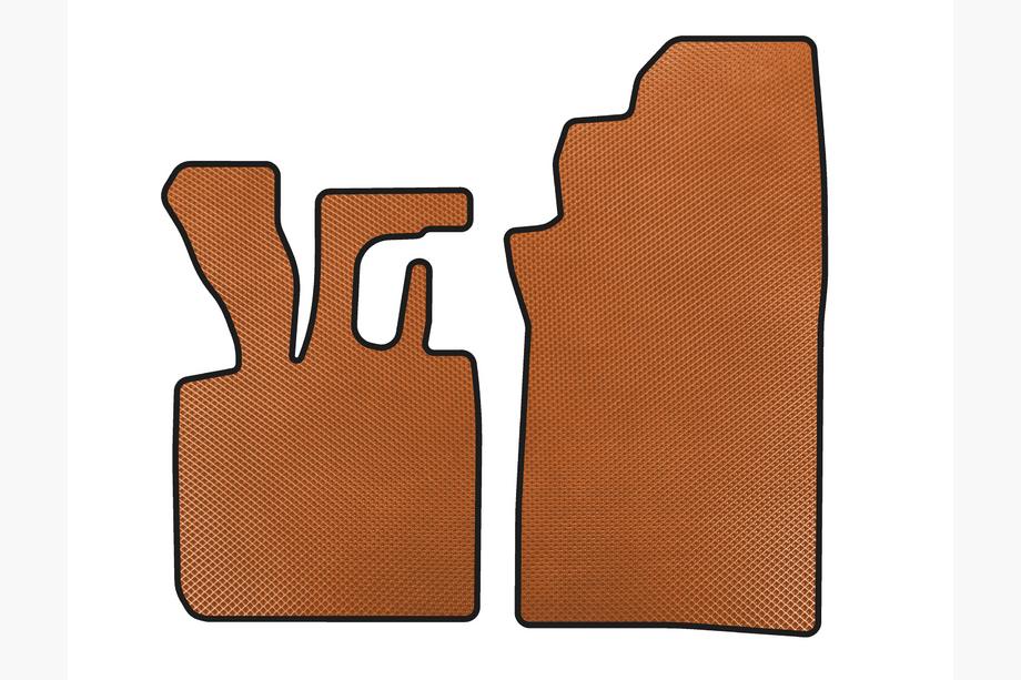 Smart 1998–2007 EVA paklājiņi (1998-2003, kabriolets, oranži) Image