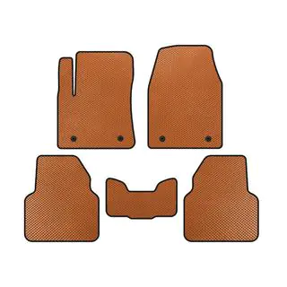 EVA auto paklājiņi (HB, oranži)
