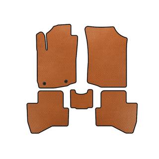 EVA auto paklājiņi (HB, oranži)