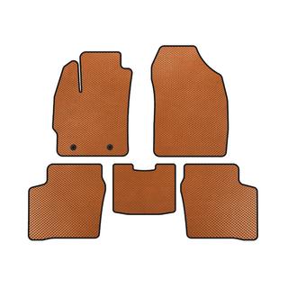 EVA auto grīdas paklājiņi (LB, Oranža)