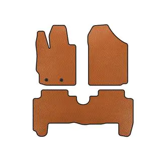 EVA paklājiņi (HB, 5 durvju, oranži)