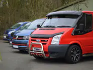 Ford Transit 2000–2014 Vējstikla vizieris (melns spīdīgs, 5 mm) foto 18