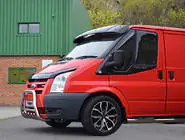 Ford Transit 2000–2014 Vējstikla vizieris (melns spīdīgs, 5 mm) foto 19