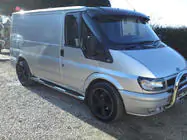 Ford Transit 2000–2014 Vējstikla vizieris (melns spīdīgs, 5 mm) foto 12