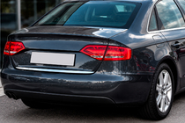 Audi A4 B8 2007–2015 Bagāžnieka malas uzlika (sedans, nerūsējošais tērauds) OmsaLine – itāļu nerūsējošais tērauds foto 1