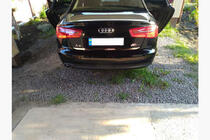 Audi A6 C7 2011–2017 Bagāžnieka malas uzlika (nerūsējošā tērauda) foto 5