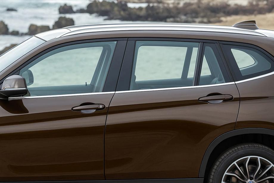 BMW X5 E70 2007–2013 Apakšējā logu apmale (6 gab., nerūsējošais tērauds) OmsaLine – itāļu nerūsējošais tērauds Image