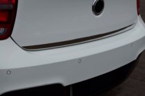 BMW 1. sērija F20/F21 2011–2019 Bagāžnieka malas uzlika (nerūsējošā tērauda) foto 6