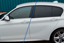 BMW 1. sērija F20/F21 2011–2019 Logu līste (nerūsējošais tērauds) foto 12