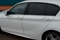 BMW 1. sērija F20/F21 2011–2019 Logu līste (nerūsējošais tērauds) foto 10