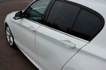 BMW 1. sērija F20/F21 2011–2019 Logu līste (nerūsējošais tērauds) foto 7