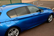 BMW 1. sērija F20/F21 2011–2019 Logu līste (nerūsējošais tērauds) foto 1