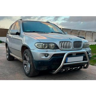 Bullbar WT003 (nerūsējošais tērauds) BMW X5 E53 1999–2006 foto 1