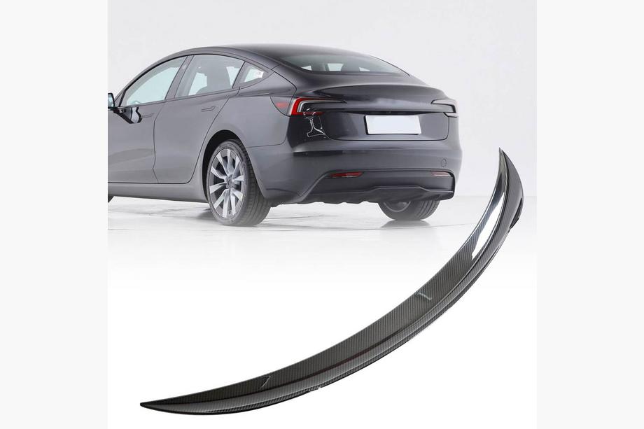 Tesla Model 3 2017– Spoileris V1 (2023+, Karbons) Image