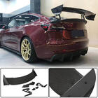 Tesla Model 3 2017– Spoileris V6 (2017-2023, oglekļa šķiedra) foto 1