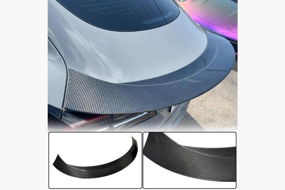 Tesla Model 3 2017– Spoileris V9 (2017-2023, oglekļa šķiedra) Image