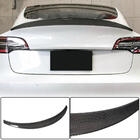 Tesla Model 3 2017– Spoileris V10 (2017-2023, oglekļa šķiedra) foto 1