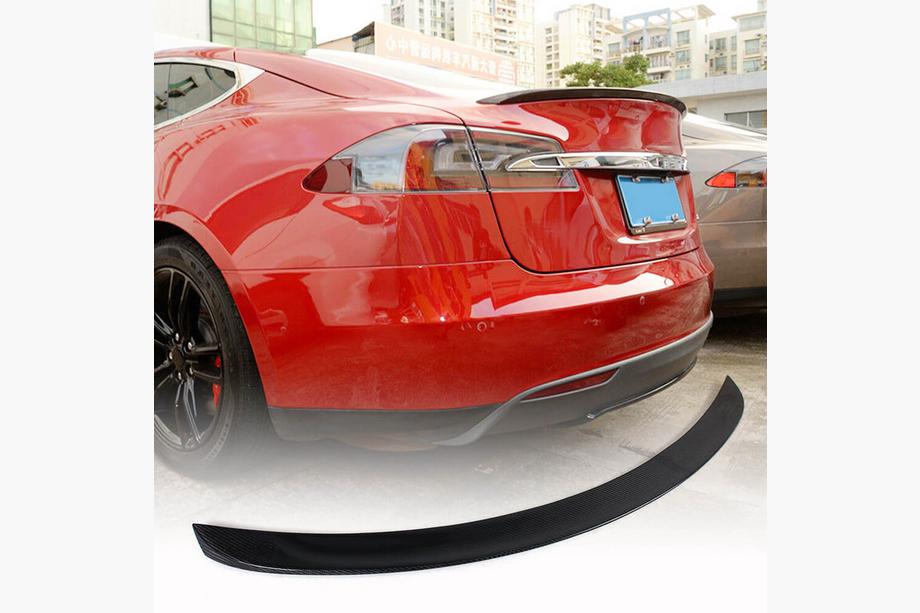 Tesla Model S 2012– Spoileris V4 (Karbons) Image